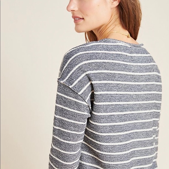 Anthropologie Devin Textured Sweatshirt - Picture 2 of 4